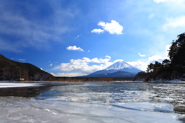 Photos: 精進湖　冬景