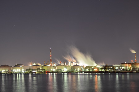 東扇島からの夜景