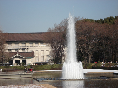 上野公園　噴水