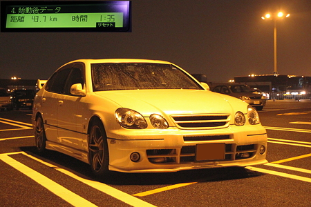 417　来るときは家から30分ちょっとでしたが、帰り道は駐車場から出る渋滞、首都高までの渋滞、さらに首都高でまさかの工事渋滞で帰りは1時間半もかかりました(T_T)