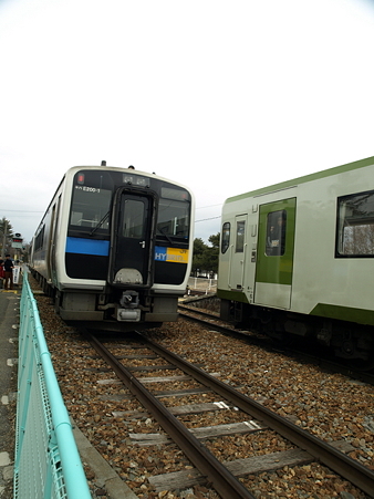 キハ110系とキハE200(野辺山駅)6
