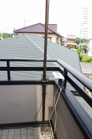 地デジアンテナ追加