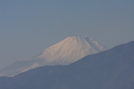 2011.12.11　駅前　富士山