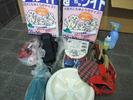 エルさんよりシートとバザー用品