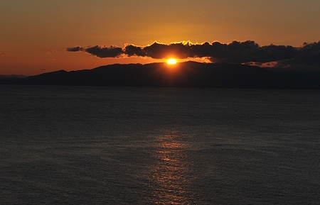 達磨山の朝日3-1
