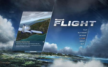 Flight menu